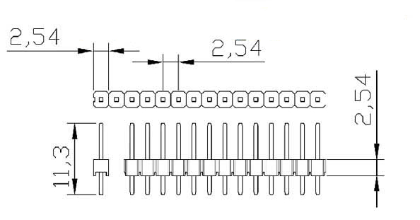 Break-away Header Size